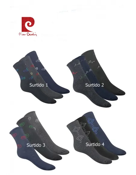 Pack 3 calcetines fantasia Pierre cardin Premium