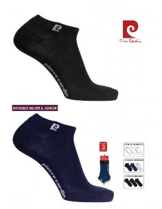 Pack 3 calcetines tobillero unisex Pierre cardin Premium