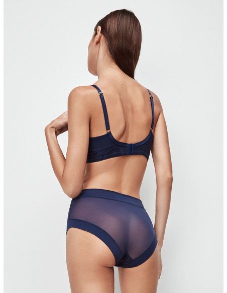 Conjunto azul con aro y foam de Gisela