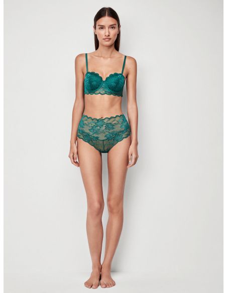 Conjunto verde esmeralda de Gisela