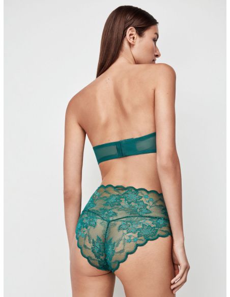 Conjunto verde esmeralda de Gisela