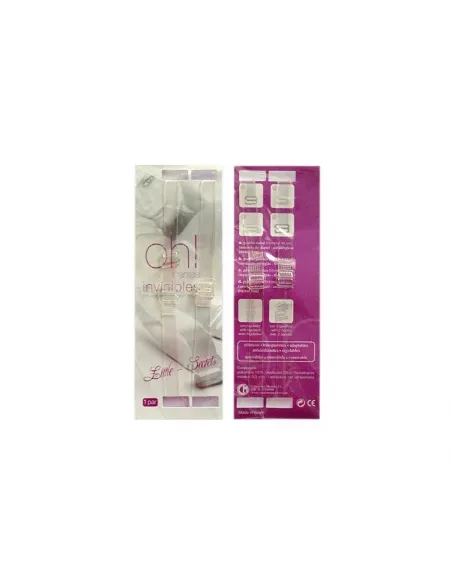 Juego de Tirantes sujetador transparentes multimarca