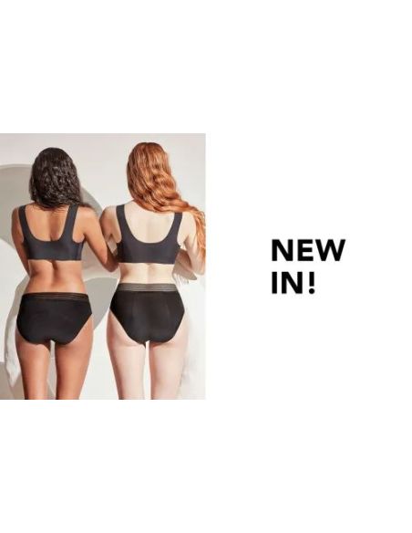 Braguita alta menstrual en tejido  alta absorción