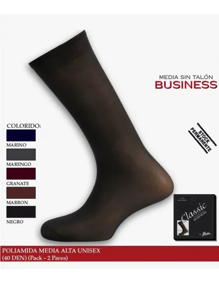 Pack 6 Calcetines Media Business Rodfer uomo filodoro