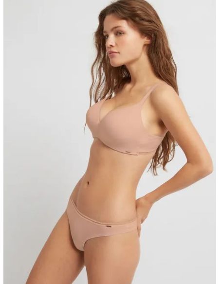 Sujetador aro de silicona en fibras de bambú