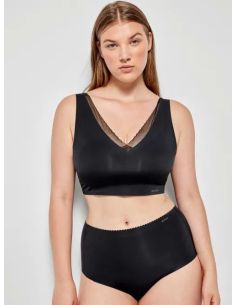 Sujetador sin aro y con foam acabados termofusionados 2