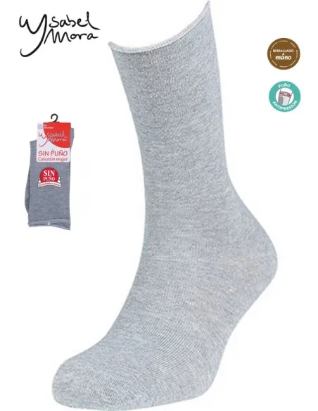 Pack 6 Calcetines de mujer sin puño remallado a mano Mod 12726