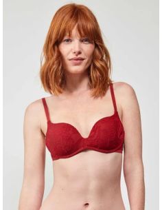 Sujetador push up sin aro con diseño actual