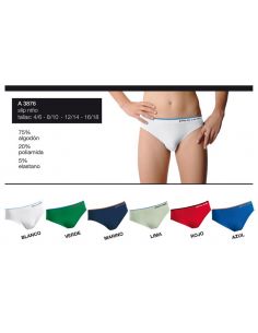 Pack 6 Slips Niño Pierre Cardin