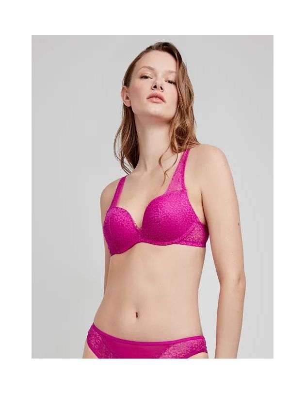 Sujetador push up con aro y relleno de silicona