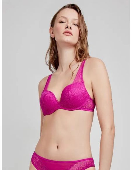 Sujetador push up con aro y relleno de silicona