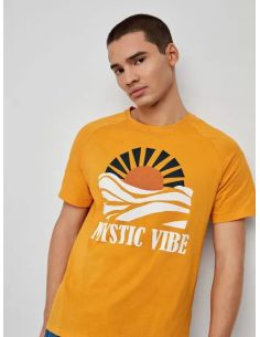 Pijama corto hombre de algodón gisela