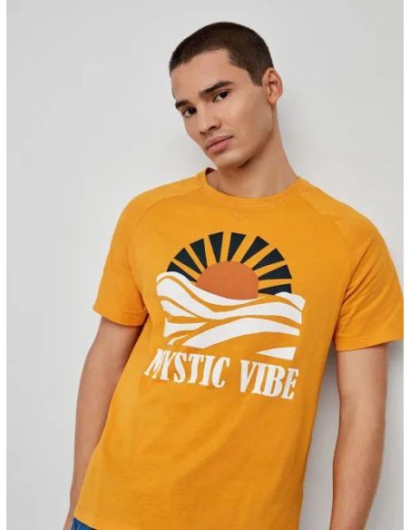 Pijama corto hombre de algodón gisela