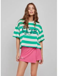 Pijama Snoopy con falda pantalón de algodón gisela