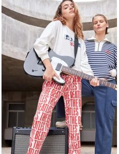 Conjunto pijama The Beatles punto interlock gisela