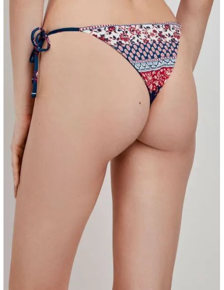 Braguita bikini reversible tiras laterales