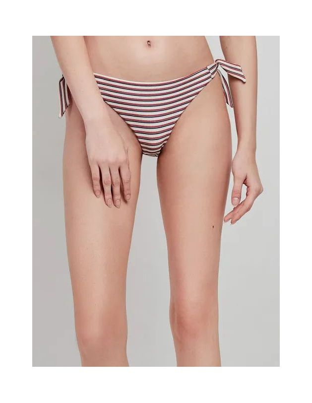 Braguita bikini ajustable estampado rayas