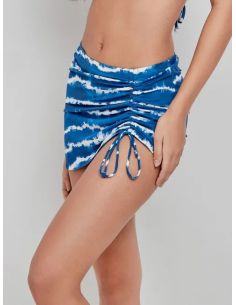 Falda estampado tie-dye