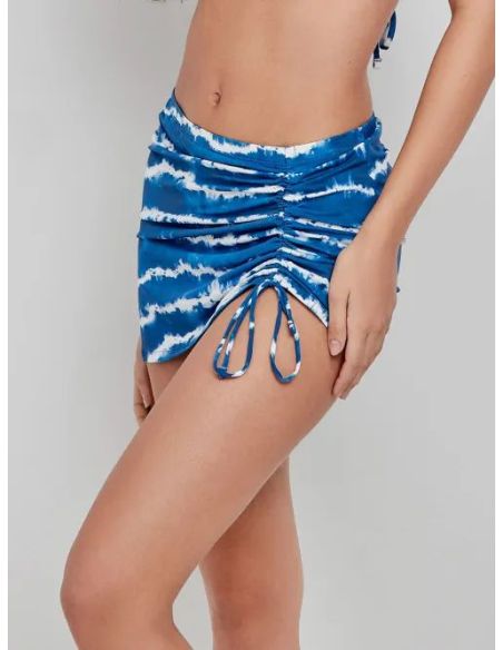 Falda estampado tie-dye