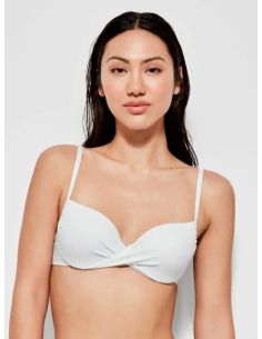 Top bikini capacidad con aro y foam copa C.