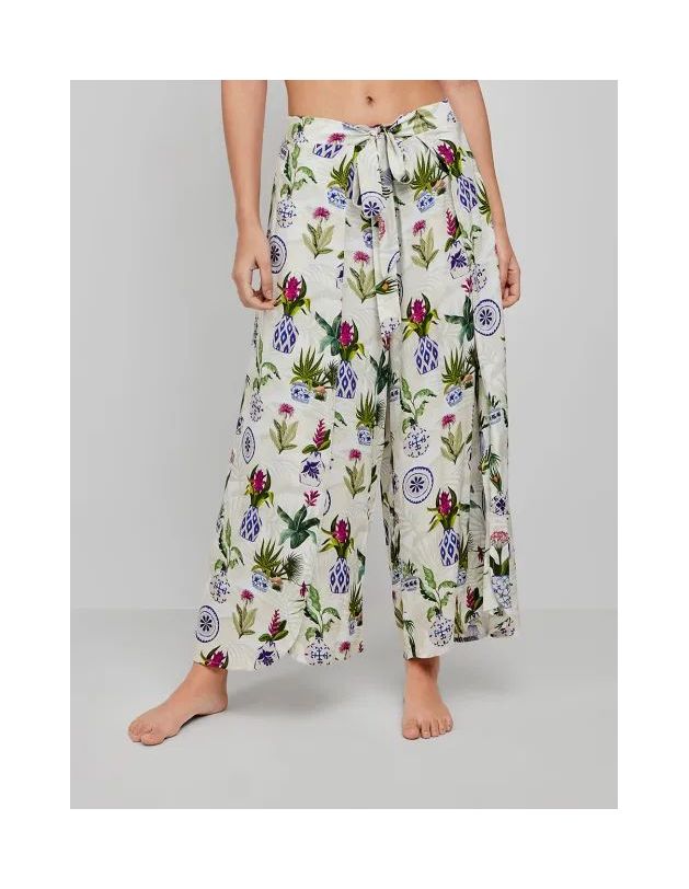 Falda pantalón  estampada