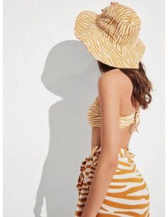 Sombrero estampado