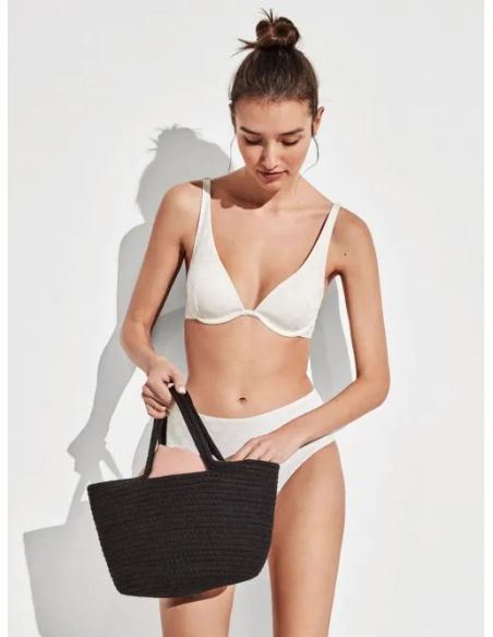 Bolso cesta de playa