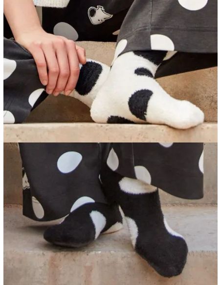 Pack calcetines maxitopos en tricot pelo