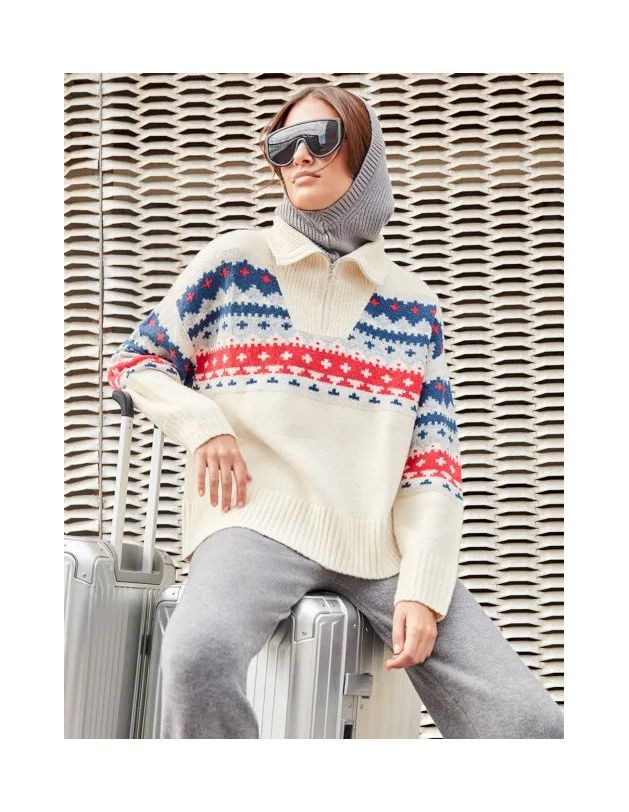 Jersey tricot cremallera delantera
