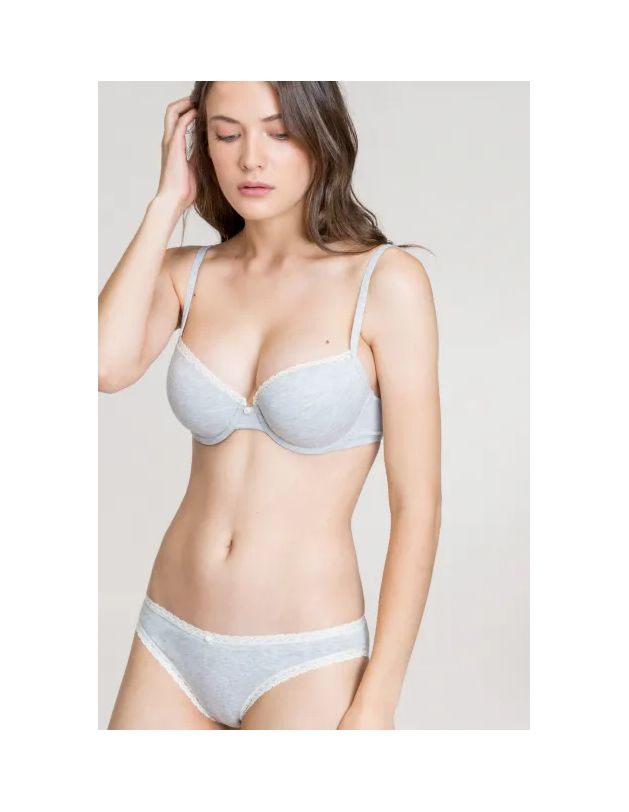 Sujetador tejido de algodón