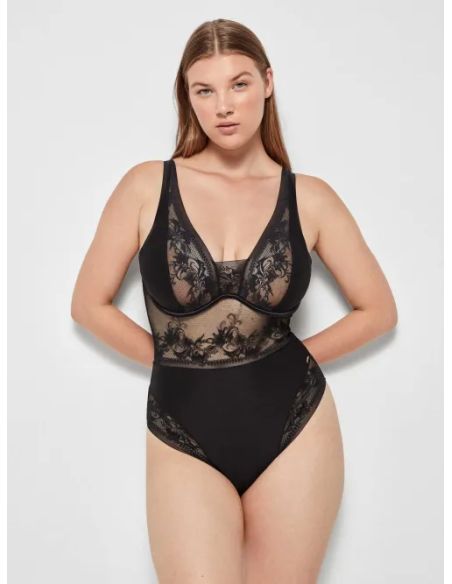 Body con aro y copas de foam ultraligero