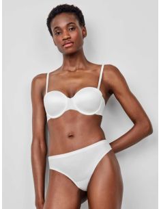 Sujetador desmontable en microfibra satinada