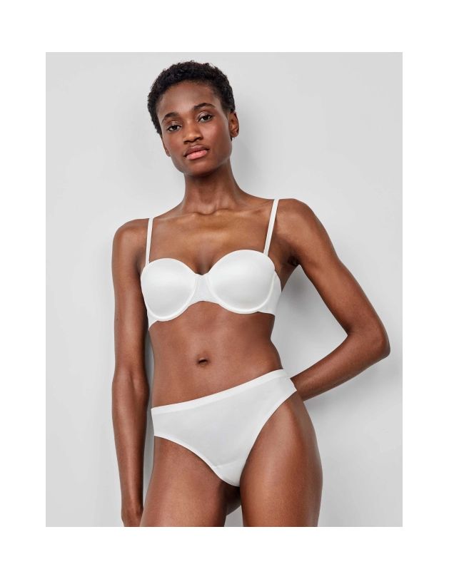 Sujetador desmontable en microfibra satinada