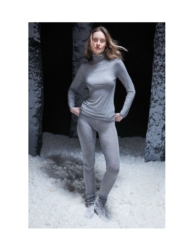 Camiseta termal cuello alto