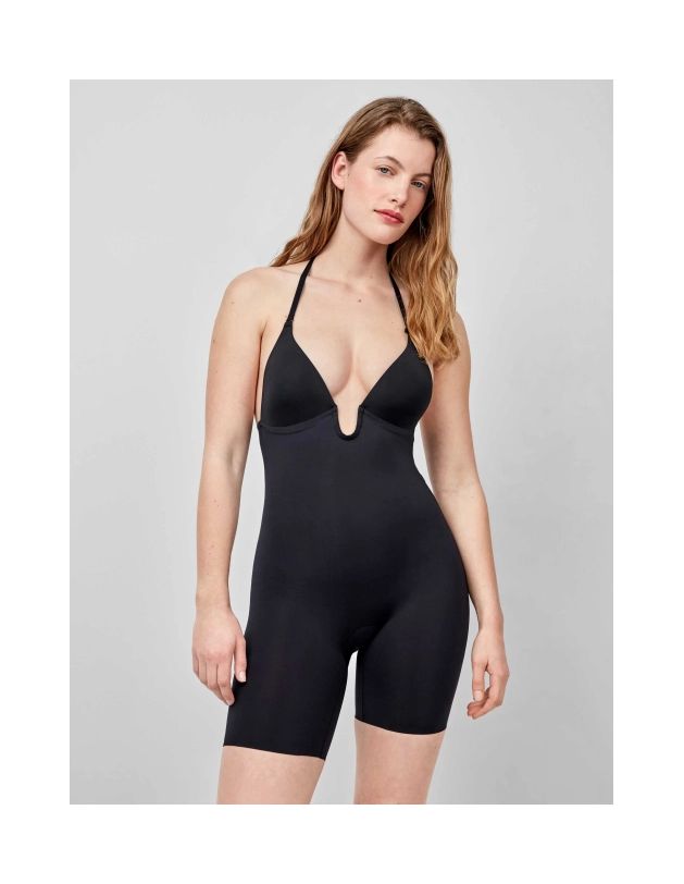 Body pantalón escote extremo