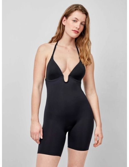 Body pantalón escote extremo