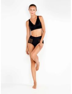 Sujetador reductor sin aros minimiza de manera visible el...