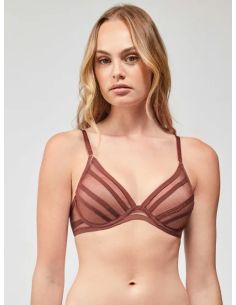 Sujetador bralette con aro y foam