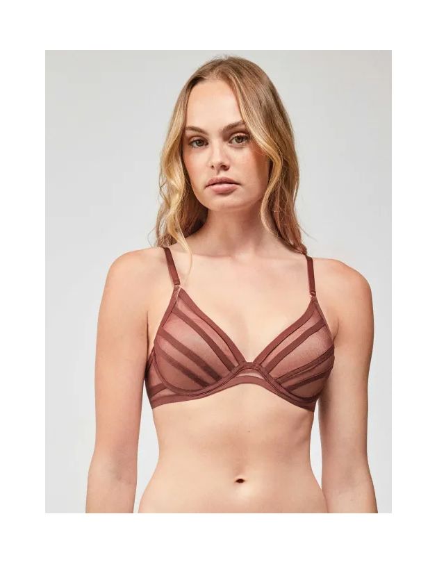 Sujetador bralette con aro y foam