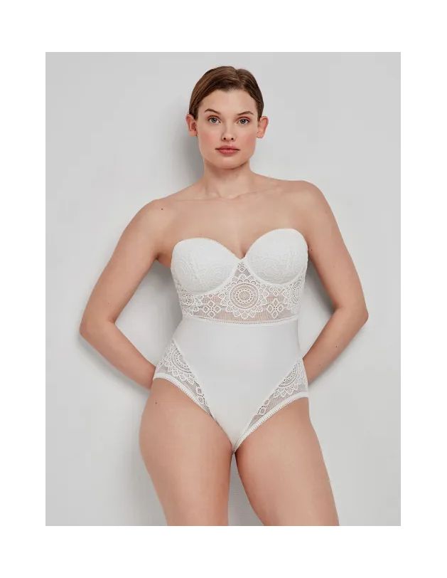 Body desmontable in and out de encaje tipo...