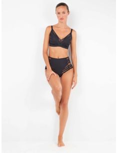 Sujetador capacidad sin aro en color negro