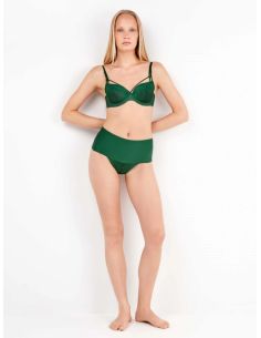 Sujetador capacidad sin relleno detalle cordones