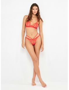 Braguita brasileña de encaje floral gisela