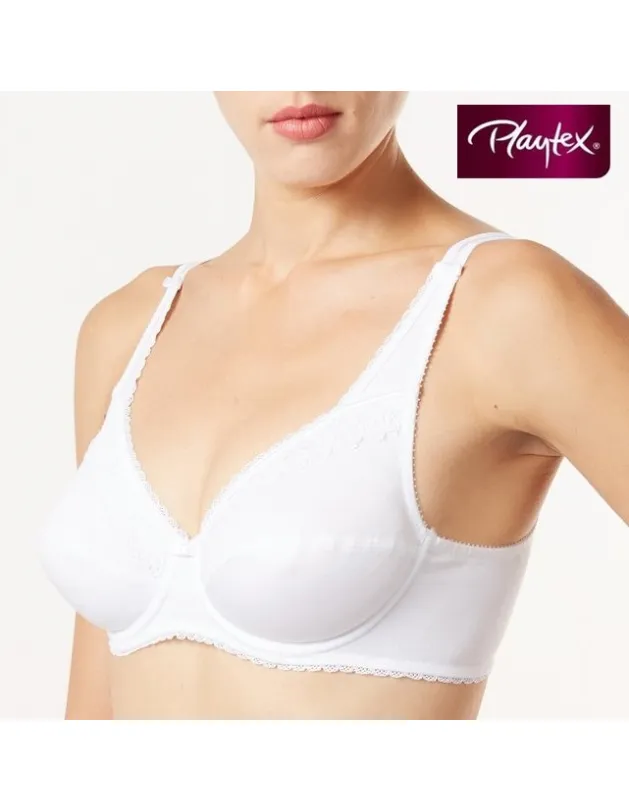 Sujetador Algodon + SIN AROS de Playtex