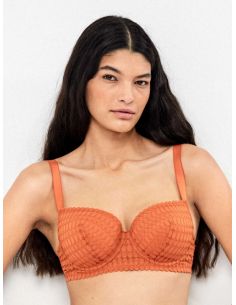 Sujetador capacidad de encaje geométrico gisela 2