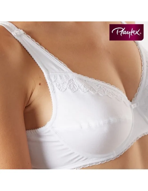 Sujetador Algodon + SIN AROS de Playtex