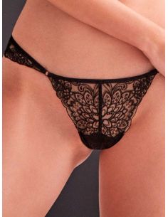 Braguita brasileña en tejido bordado floral gisela