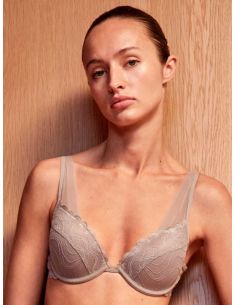 Sujetador push up encaje