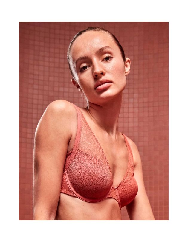 Sujetador reductor de axila encaje animal print