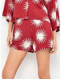 Short estampado in and out estampado soles